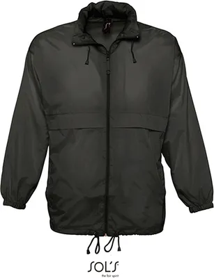 Immagine prodotto di SOLs 32000 | Giacca a vento Surf - Colore: Nero - Taglia: XS