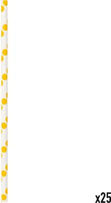 Produktbild von Strohhalme papiererbsen x 25 - 5 five simply smart