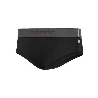 Zdjęcie produktu dla Sensor Coolmax (Polyesterfasern) Tech Panties Black wielkość L 21100012-02