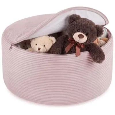 Produktbild von MISIOO Sitzsack Bezug ohne Füllung – Mochi Kuscheltier Aufbewahrung, 2-in-1 Sitzpouf für Kinder ab 3 Jahren