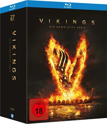 Obrázok produktu pre Vikings - Die komplette Serie (27 Blu-rays)