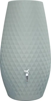 Produktbild von Garantia Regentonne Triagon 2in1 oval inkl. Pflanzschale 230 L agave