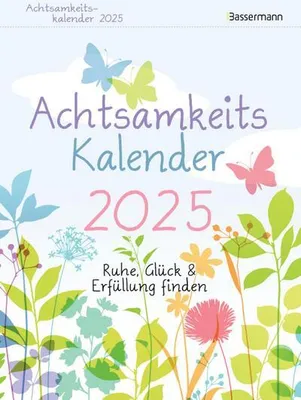 Produktbild von Achtsamkeitskalender 2025. Der entspannte Abreißkalender