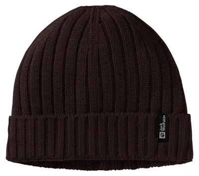 Produktbild von JACK WOLFSKIN Uni Strickmütze Rib Knit Beanie