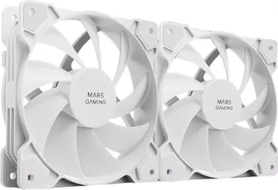 Productafbeelding van Mars Gaming MFPROX2W, Ventilator, 12 cm, 1200 RPM, wit
