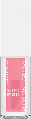 A product shot of a tinted lip oil.