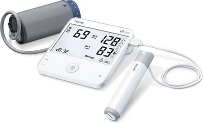 Zdjęcie produktu dla BEURER Ciśnieniomierz do ramienia 2x60Sp. LCD Bluet.EKG-Funk. ws BM 95BT EKG/ECG