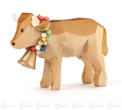 Immagine prodotto di Miniatura di una mucca da latte. Altezza: circa 3,5 cm. NUOVO