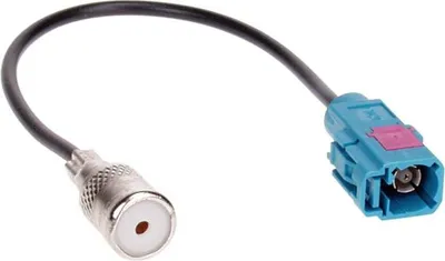 Obrázok produktu pre Anténny adaptér Audi / BMW / VW > FAKRA -> ISO (f)