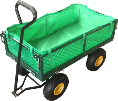 Produktbild von Varan Motors - TC1840A-2 TRANSPORTKARRE GERÄTEWAGEN BOLLERWAGEN HANDWAGEN MIT PLANE GARTEN WAGEN 200 KILO