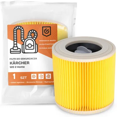 Produktbild von Kärcher WD 2 Home Papierfilter Ersatzfilter Hohe Effizienz