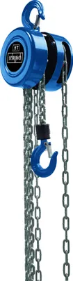 Zdjęcie produktu dla Scheppach 4907401000, Wciągnik łańcuchowy, 1000 kg, 3 m, Niebieski, Metaliczny, Metal
