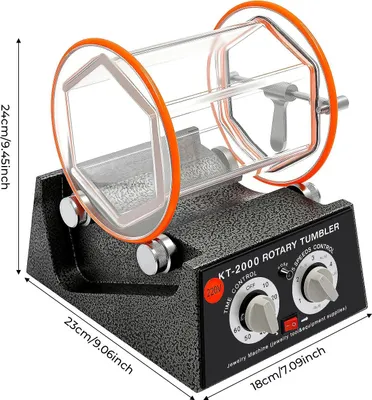 Produktbild von Poliermaschine - KT-2000 Tischpolierer - 150 W, 220 V - 5 Stufen bis 3000 U/min - Timer 0–60 Min - EU‑Stecker - Weiß