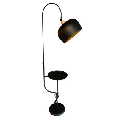Produktbild von Stehlampe Gorkiede Stehlampe aus Metall mit E27, verstellbarer Lampenschirm