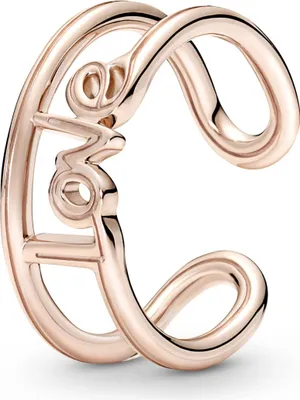Produktbild von Offener Love Ring für Damen von PANDORA, ROSE
