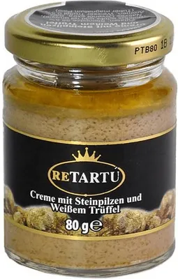 Produktbild von RETARTÙ Creme mit Steinpilzen und Weißem Trüffel 80g