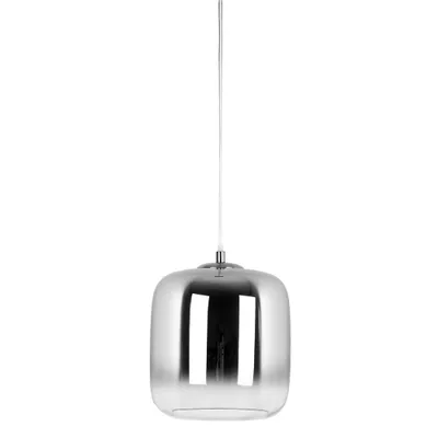 Image de Suspension, verre, fumé, moderne, L 25 cm