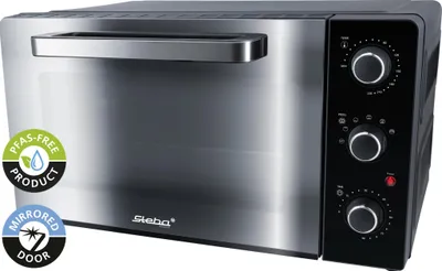 Produktbild von Steba KB 238 Mini-Backofen 2000 Watt 38 Liter 3 Einschubebenen Umluft Timer