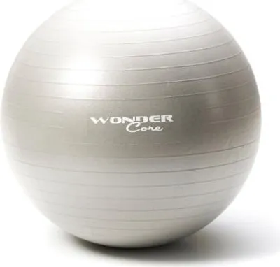 Produktbild von Gymnastikball 75 cm - platzsicher, grau, Yoga & Fitness