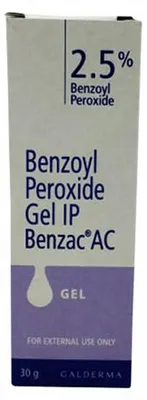 Produktbild von Gel, Galderma, Benzac, Anti-Akne, 2,5% Benzoylperoxid, 30gr