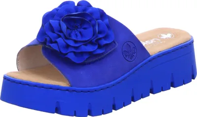 Produktbild von Rieker FSK Damen Sandalen Pantoletten blau 43