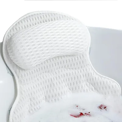 Obrázek produktu pro Podložka do vany, protiskluzová, s 6 přísavkami, bílá