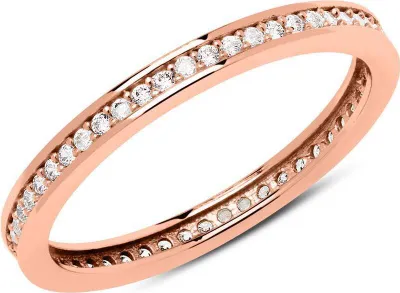 Produktbild von Memoire Ring Unique 333er Roségold Zirkonia GR0160