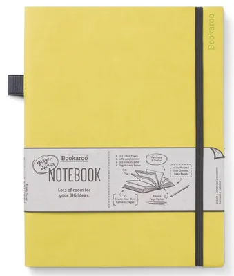 Immagine prodotto di Bookaroo Notatnik Journal Duży Limonkowy w linie
