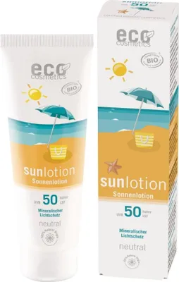 Produktbild von Eco cosmetics Sonnenlotion neutral LSF 50 Bio 125ml