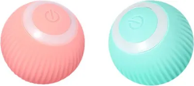 Produktbild von Intelligentes Katzenspielzeug mit LED-Licht, elektrisch, rosa