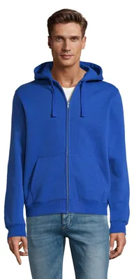 Produktbild von SOLS - "Spike" Hoodie mit durchgehendem Reißverschluss für Herren LT1807 (XXL) (Königsblau)
