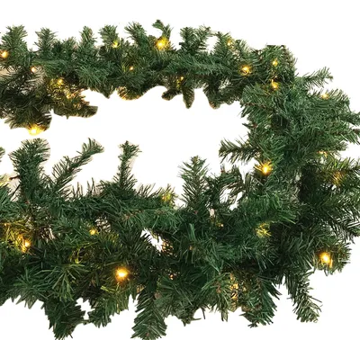 Produktbild von XL 70 LED Tannengirlande inkl. Lichterkette für innen und außen 540cm