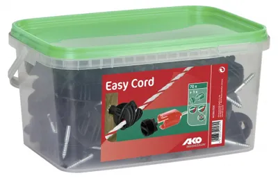 Produktbild von EASYCord Seilisolator 70 Stück im Eimer für Elektroseile und Litzen bis 8 mm