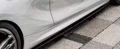 Produktbild von Seitliche Rokken-Verlängerungsklingen – Für BMW 1/2 Serie E82/F20/F21/F22/F44 – Glanz Schwarz – Autozubehör