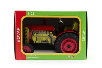 Obrázok produktu pre Kovap Traktor Zetor červený Kovap