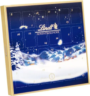 Produktbild von Lindt Mini-Tisch-Kalender "Weihnachts-Zauber" 115g
