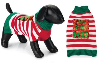 Produktbild von Beeztees Weihnachtspullover Hohoho, Größe:M 33 cm