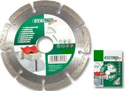 Produktbild von STALCO Segmentierte Diamantklinge 115 x 2,0 x 22,23 mm S-29011