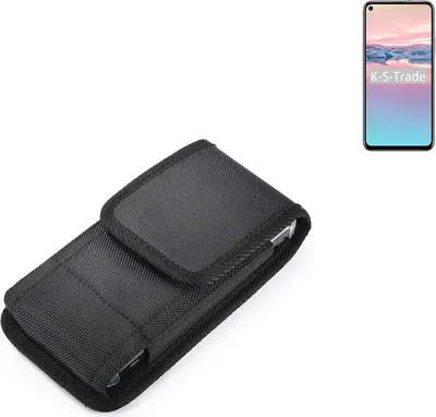 Produktbild von Holster Gürteltasche kompatibel mit Huawei Honor 20 Pro Holster Gürtel Tasche wasserabweisend Handy Hülle Schutz Hülle Outdoor schwarz K-S-Trade