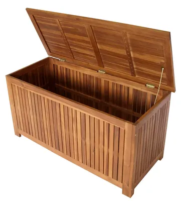 Produktbild von Auflagenbox Box 117x50x58,5cm Akazie geölt