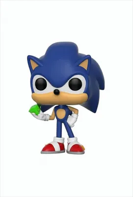 Produktbild von Sonic The Hedgehog - Sonic With Emerald 284 - Funko Pop! Vinyl Figur