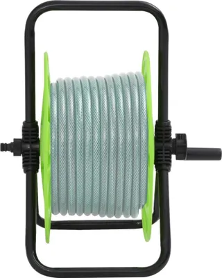 Obrázek produktu pro vidaXL Hadicový naviják volně stojící pro 45 m 1/2" hadice ocelový