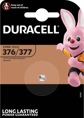 Produktbild von Duracell Batterie Uhrenzelle 377                        1St.