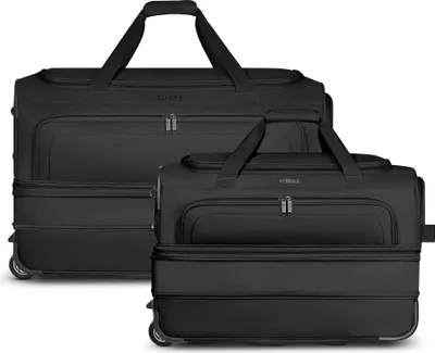 Produktbild von Redolz Duffle Essentials 2-Rollen Reisetasche Set 2 tlg. M+L mit Dehnfalte