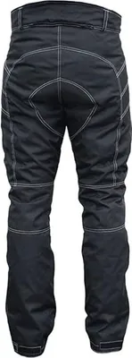 Produktbild von 2-teiler Motorradkombi Cordura Textilien Motorradjacke & Motorradhose Schwarz, Größe:60/4XL