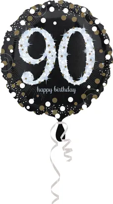 Produktbild von Amscan 3374301, Spielzeugballon, Folie, Gold, Geburtstag, Rund, 5 Stück(e)