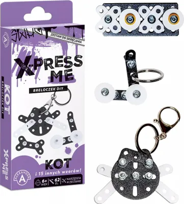 Zdjęcie produktu dla Brelok DIY Kot X-Press Me
