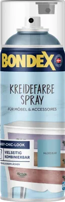 Produktbild von Bondex Kreidefarbe Spray 400 ml mildes blau