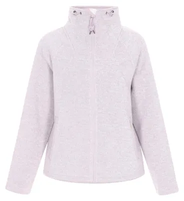 Produktbild von urban rain von Schmuddelwedda, Damen Fleecejacke - Lila, Größe L