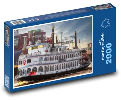 Obrázek produktu pro Puzzle 2000 Historická Loď v Hamburgu - martinpuzzle